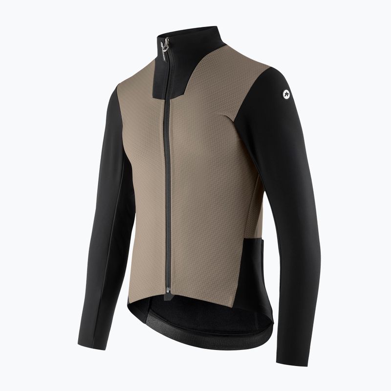 Men's ASSOS Mille GT Hashoogi 3/3 Winter S11 dune sand cycling jacket 4