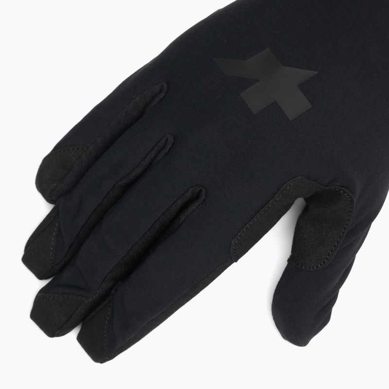 ASSOS Spring Fall P1 black cycling gloves 4