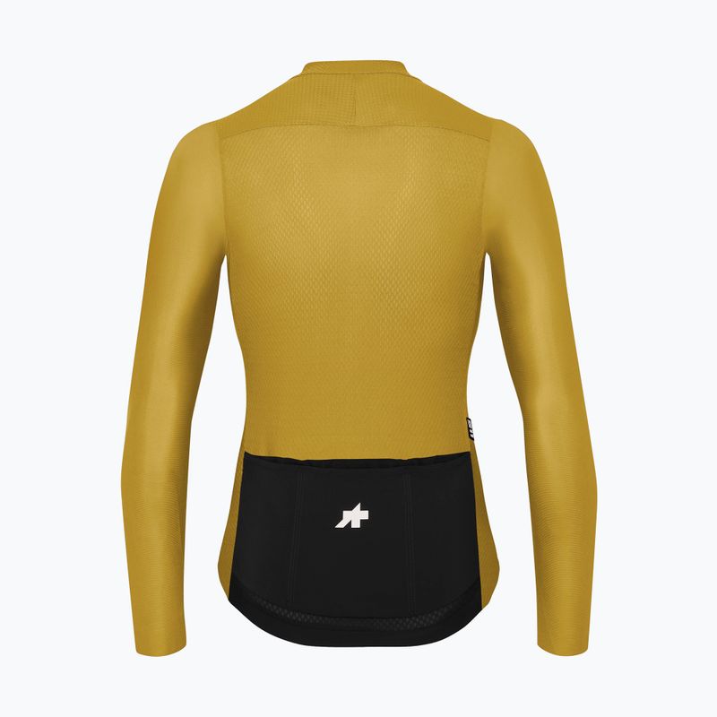 Men's cycling longsleeve ASSOS Mille GT S11 EVO golden yellow 2