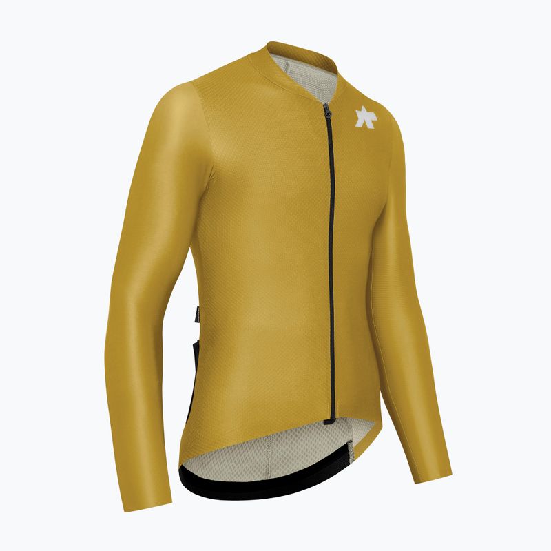 Men's cycling longsleeve ASSOS Mille GT S11 EVO golden yellow 3