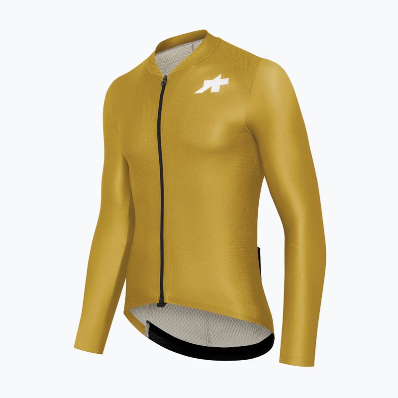 Men's cycling longsleeve ASSOS Mille GT S11 EVO golden yellow 4