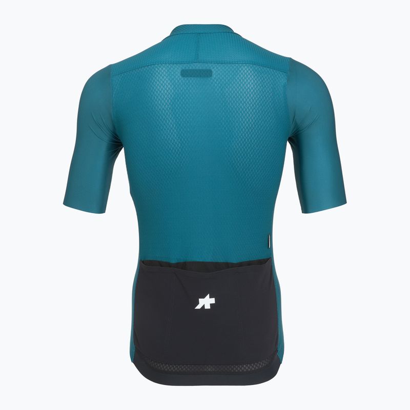 Men's cycling jersey ASSOS Mille GT S11 EVO deep petrol 2
