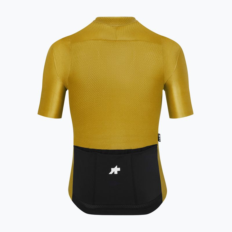 Men's cycling jersey ASSOS Mille GT S11 EVO golden yellow 2