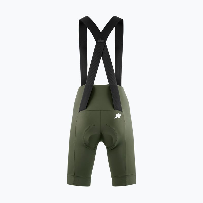 Women's cycling shorts ASSOS Uma GT S11 Bib Shorts W moss green 2