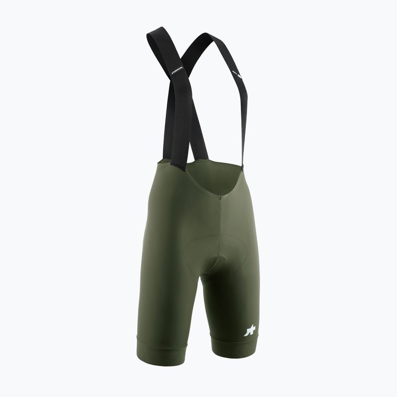 Women's cycling shorts ASSOS Uma GT S11 Bib Shorts W moss green 3