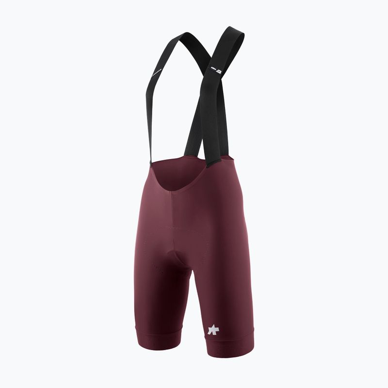Women's cycling shorts ASSOS Uma GT S11 Bib Shorts W burgundy red 4