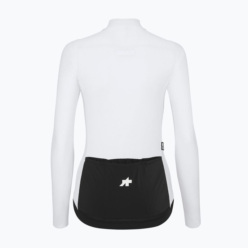 Women's cycling longsleeve ASSOS Uma GT S11 EVO W white 2