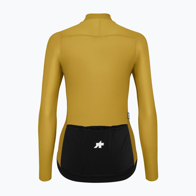 Women's cycling longsleeve ASSOS Uma GT S11 EVO W golden yellow 2