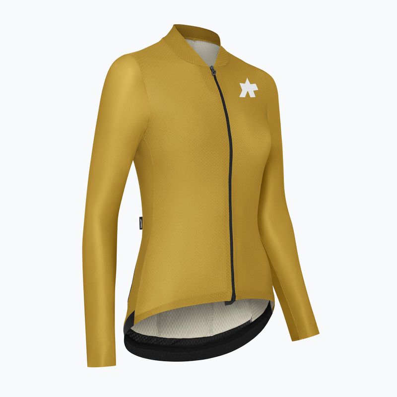Women's cycling longsleeve ASSOS Uma GT S11 EVO W golden yellow 3