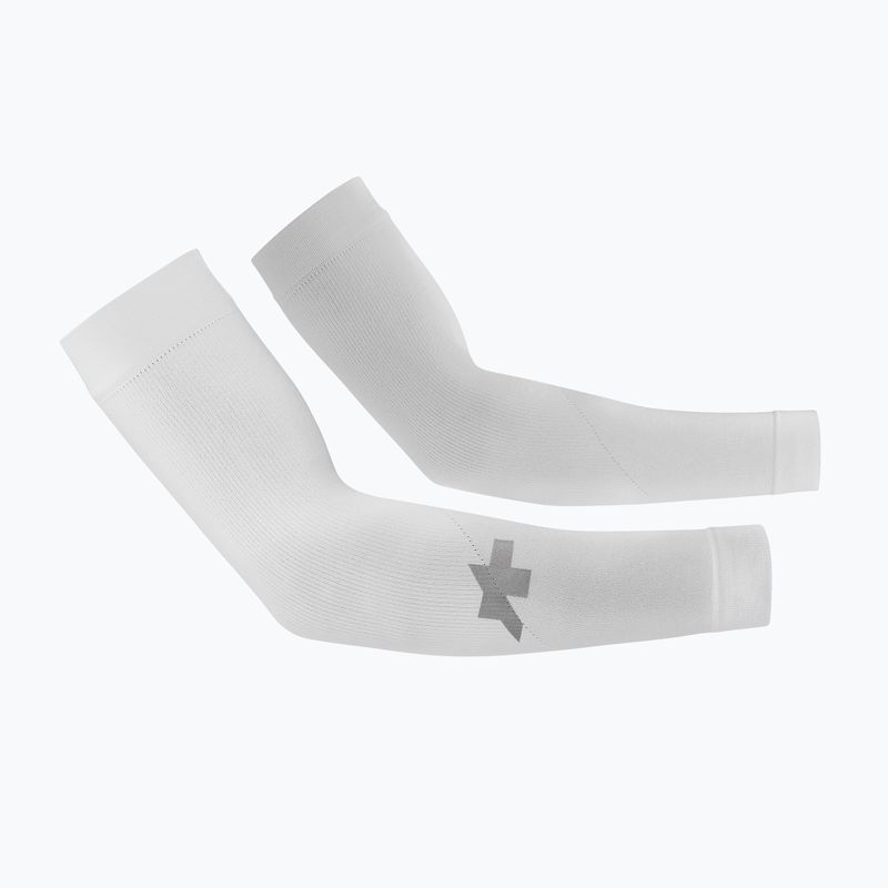 Cycling sleeves ASSOS Summer Arm UV Protector P1 white 2