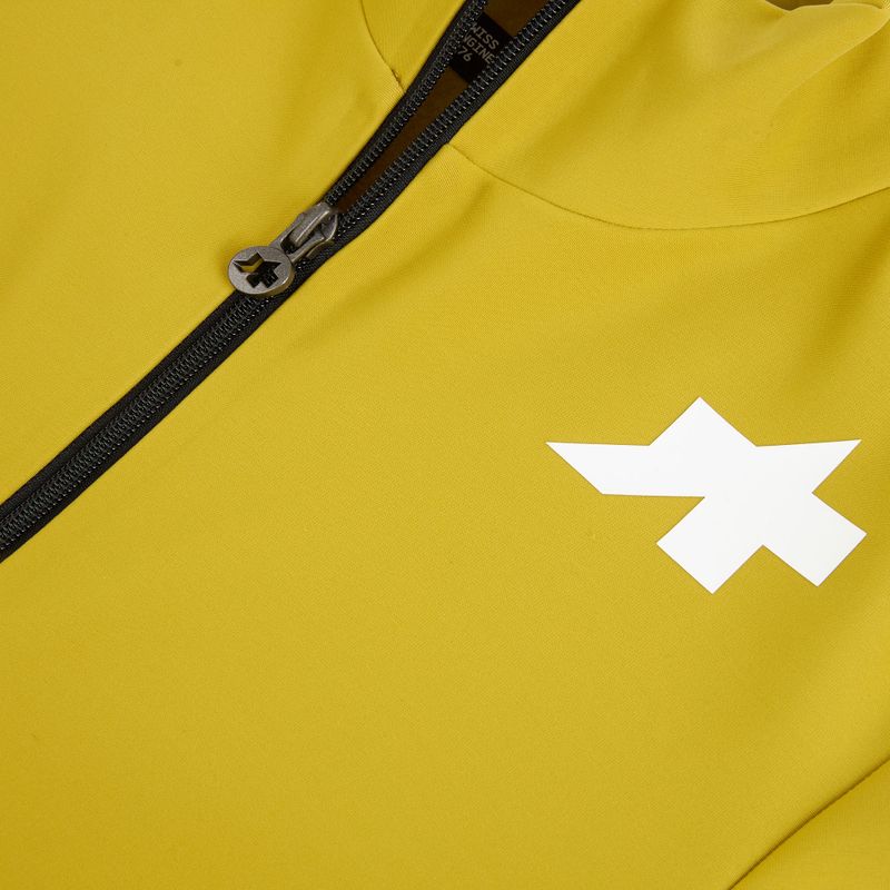 Men's cycling longsleeve ASSOS Mille GT Spring Fall Jersey S11 golden yellow 3