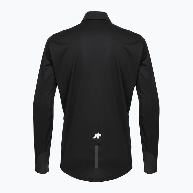 Men's cycling jacket ASSOS Mille GT Shell S11 Evo black 2