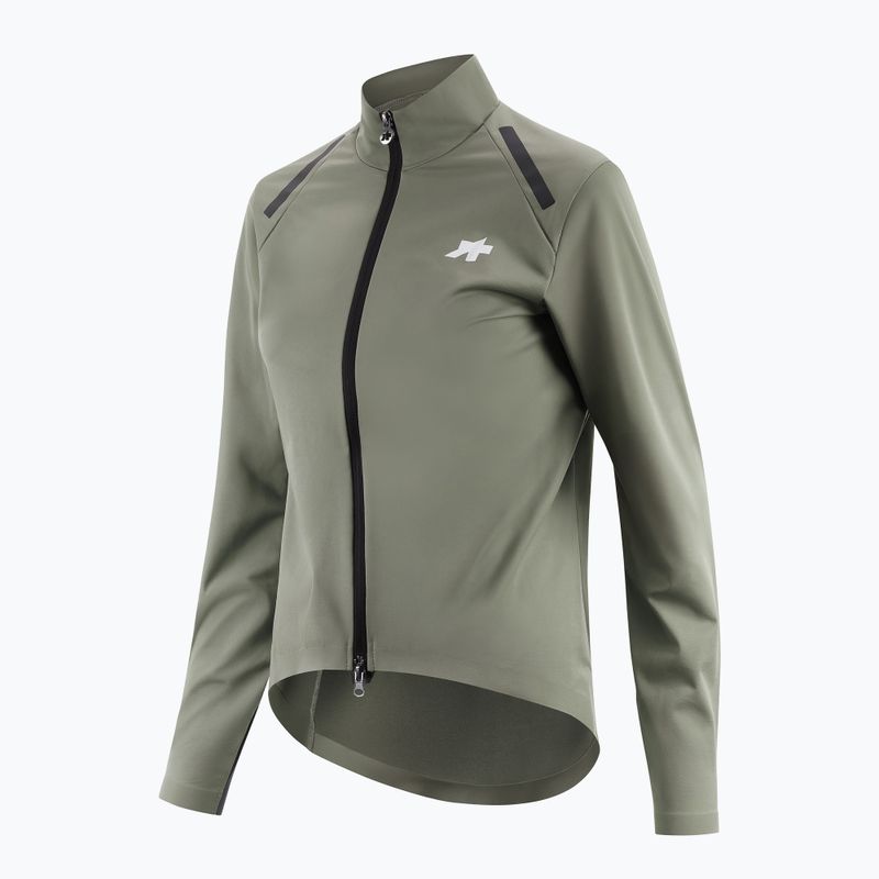 Women's cycling jacket ASSOS Mille GT Shell S11 Evo edge green 3