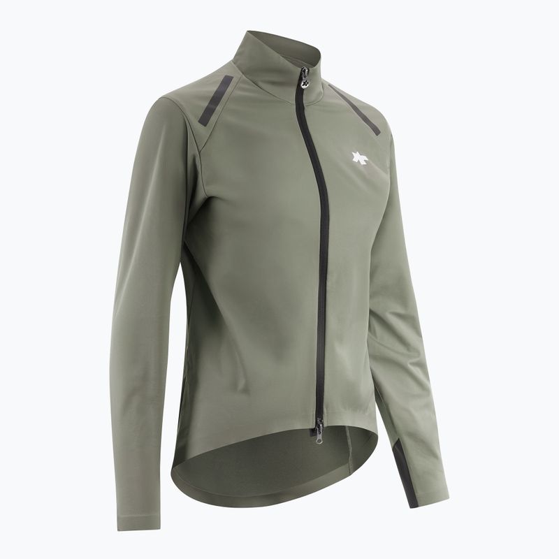 Women's cycling jacket ASSOS Mille GT Shell S11 Evo edge green 4