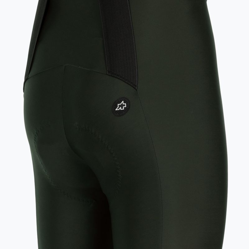 Women's cycling trousers ASSOS Uma GT Spring Fall Bib Tights S11 deep green 4