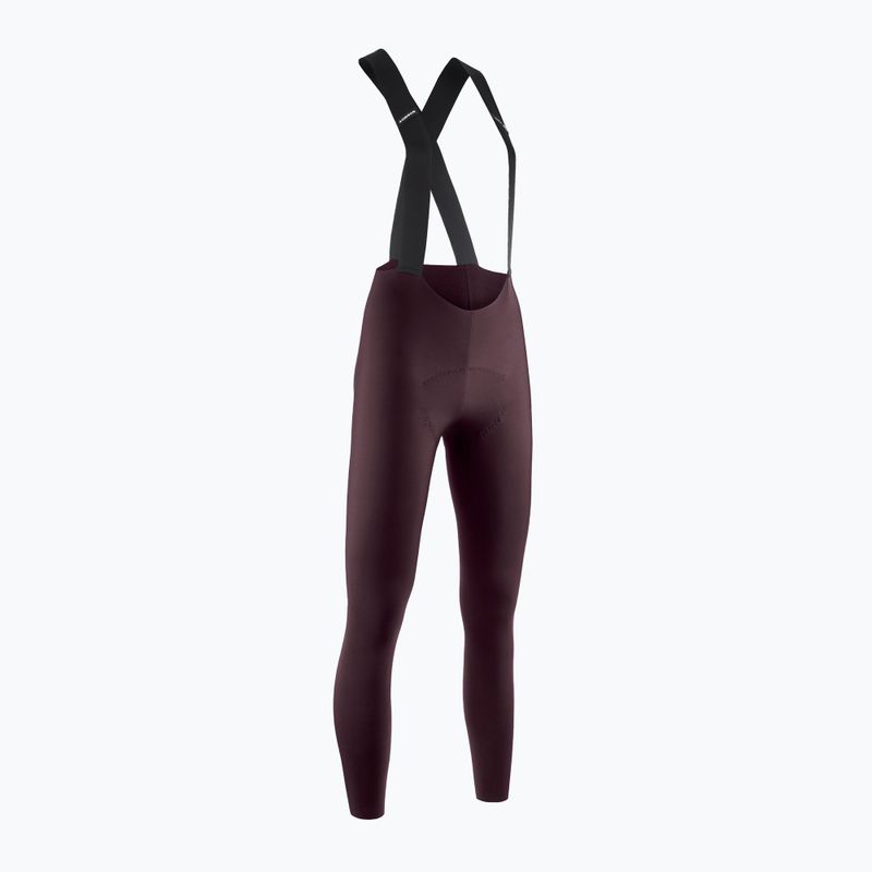 Women's cycling trousers ASSOS Uma GT Spring Fall Bib Tights S11 mulberry brown 4