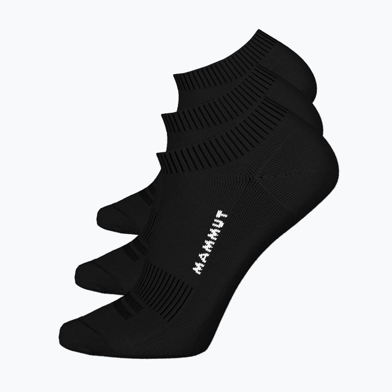 Socks Mammut Everyday Low 3 pairs black/black/black