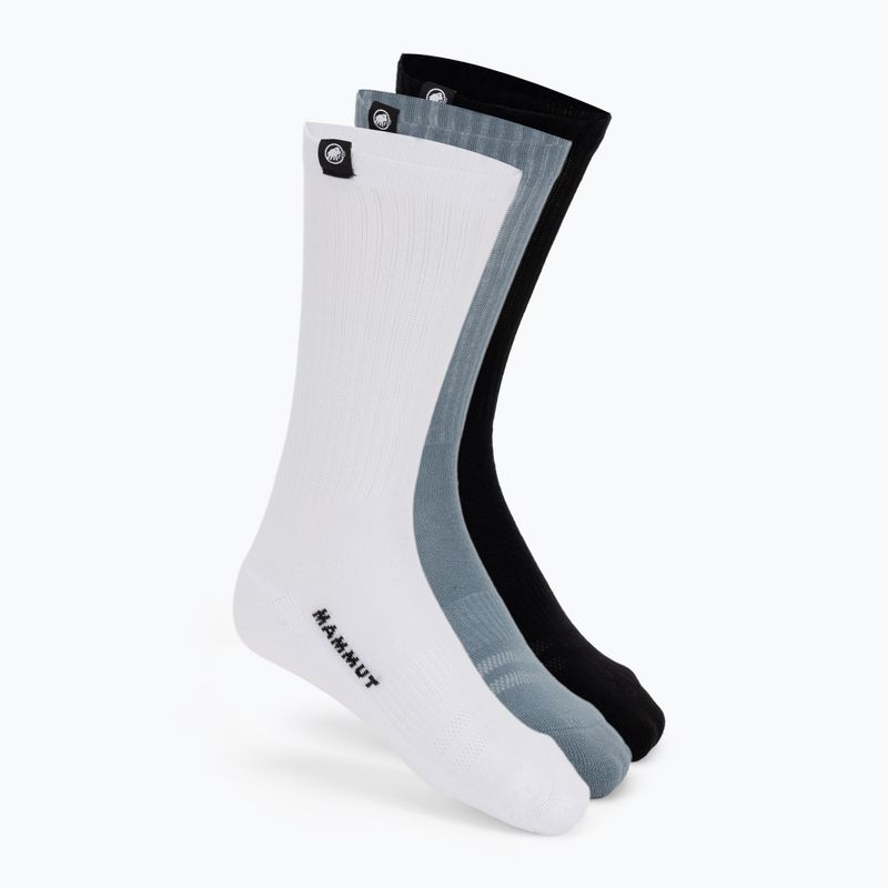 Socks Mammut Everyday Crew 3 pairs black/strata/white