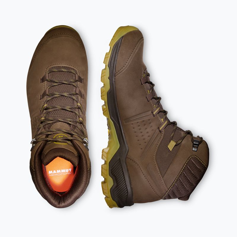Hiking boots Mammut Mercury IV Mid GTX Men moor/amber green 4