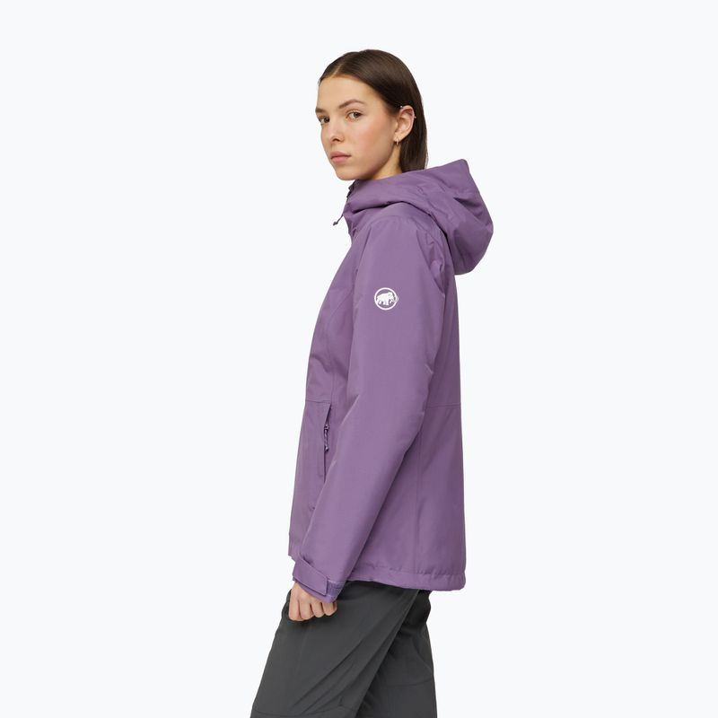 Women's rain jacket Mammut Linard HS Thermo Hooded Jacket Women paloja 3