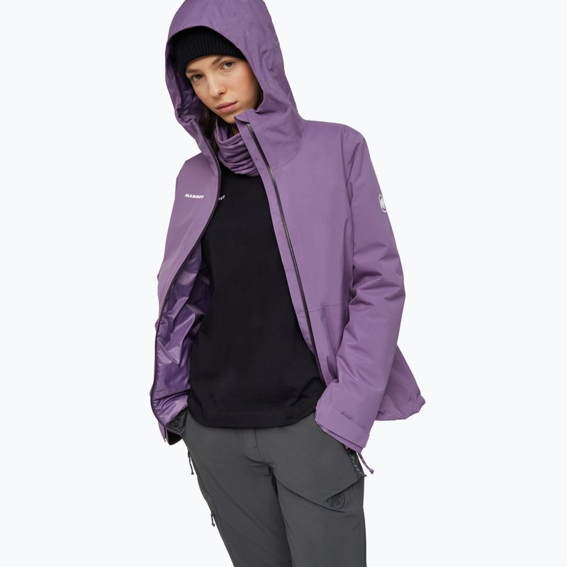 Women's rain jacket Mammut Linard HS Thermo Hooded Jacket Women paloja 4