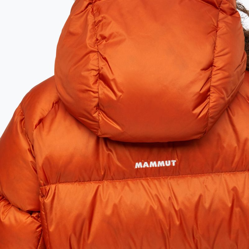 Women's down jacket Mammut Glacier Glow IN Hooded autumn larice 9