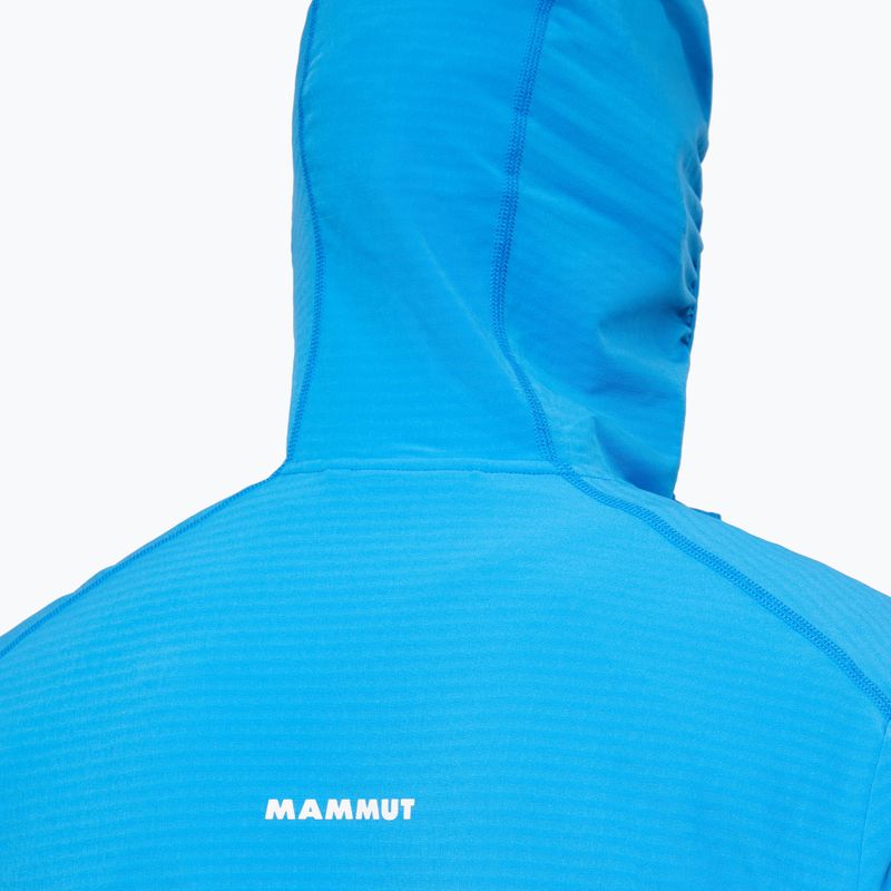 Men's trekking sweatshirt Mammut Madris Light ML Hooded Jacket Men glacier blue/marine 6