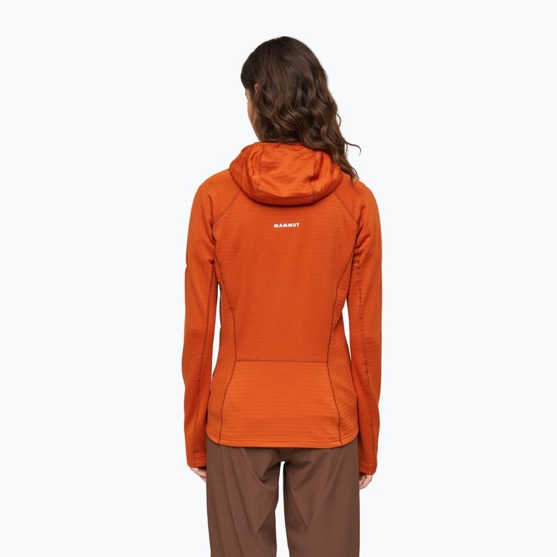 Women's sweatshirt Mammut Taiss ML Hooded Jacket Women autumn larice 3