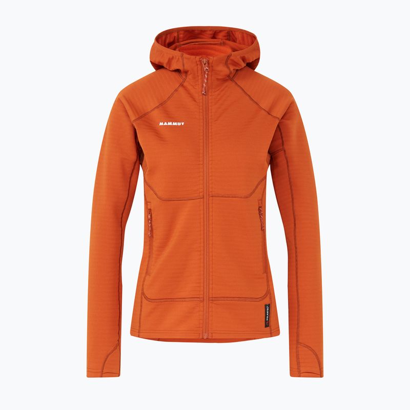 Women's sweatshirt Mammut Taiss ML Hooded Jacket Women autumn larice 8