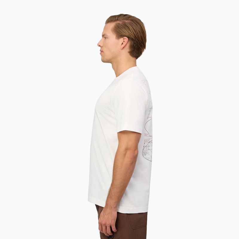 Men's T-shirt Mammut Base T-Shirt Men Avy white 3