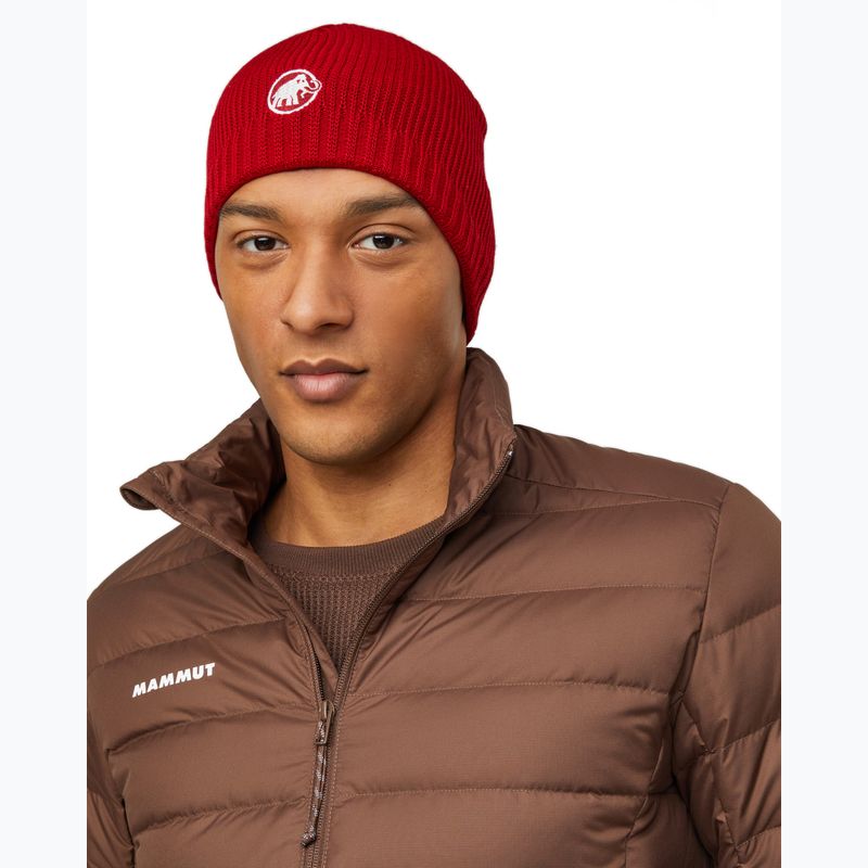 Winter hat Mammut Sublime Beanie dark mammut red 3