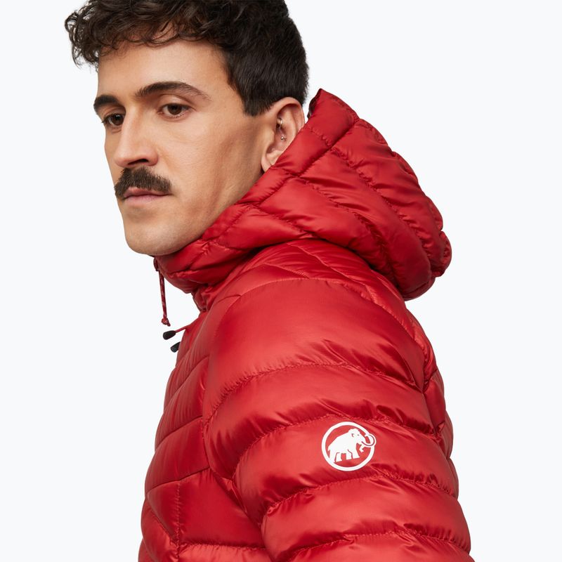 Men's insulated jacket Mammut Albula IN Hooded Jacket Men dark mammut red 6