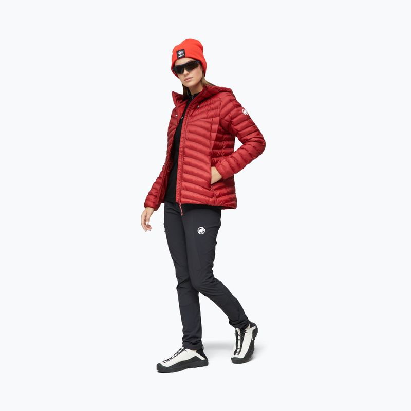 Women's insulated jacket Mammut Albula IN Hooded Jacket Women dark mammut red 2