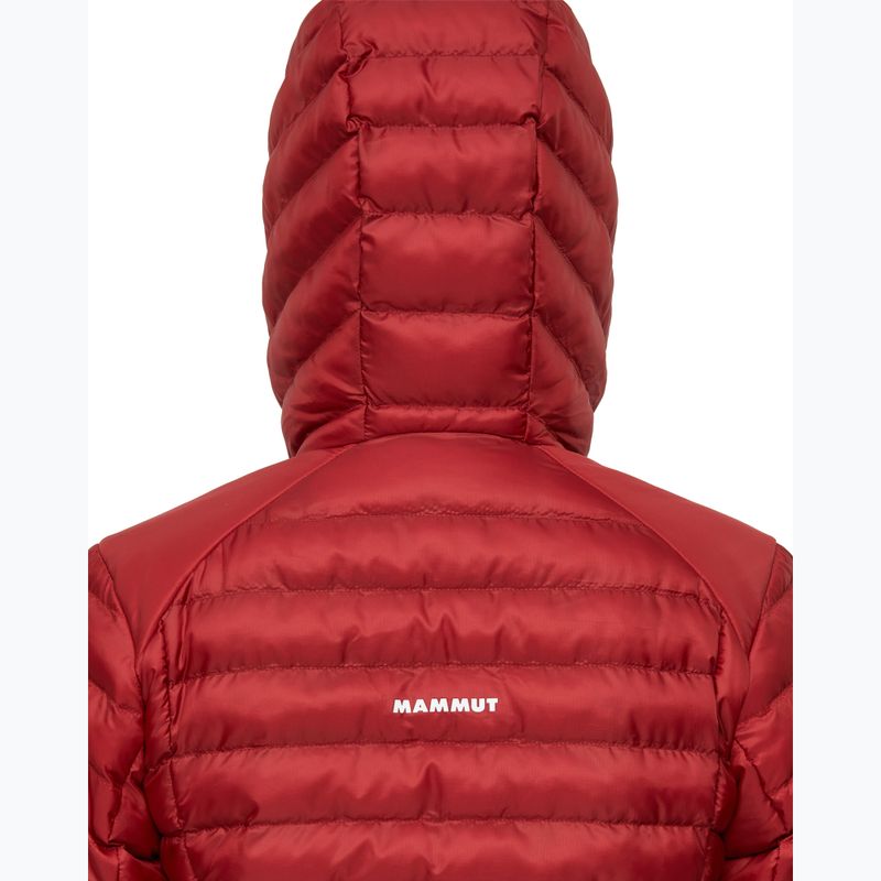 Women's insulated jacket Mammut Albula IN Hooded Jacket Women dark mammut red 8