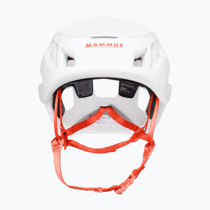 Climbing helmet Mammut Wall Rider MIPS Twiceme 2.0 Helmet white/mammut red 2