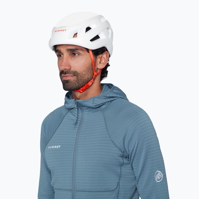 Climbing helmet Mammut Wall Rider MIPS Twiceme 2.0 Helmet white/mammut red 6