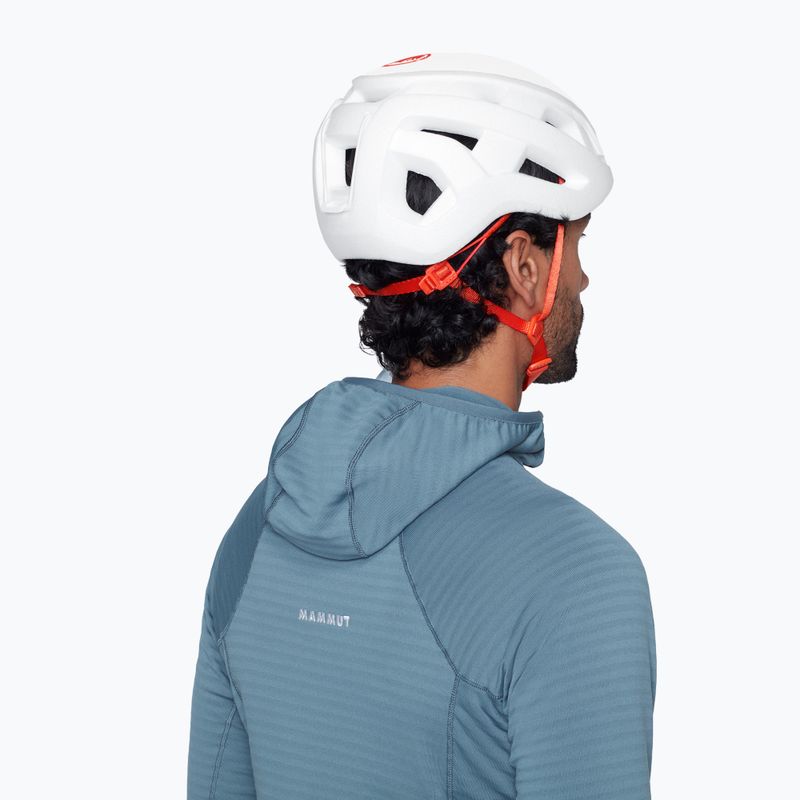 Climbing helmet Mammut Wall Rider MIPS Twiceme 2.0 Helmet white/mammut red 7