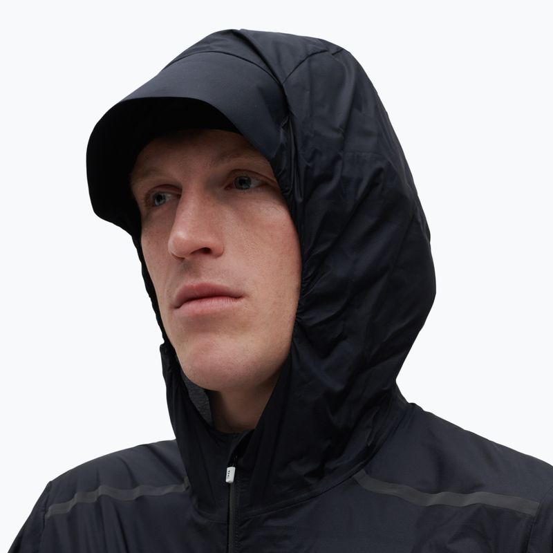 Men's On Weather running jacket black/shadow 3