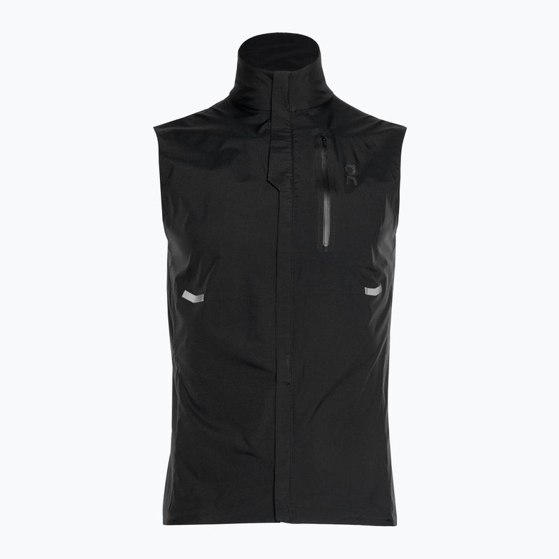 Men's running vest On Weather black