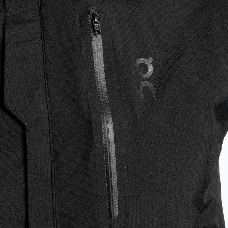 Men's running vest On Running Weather black 3