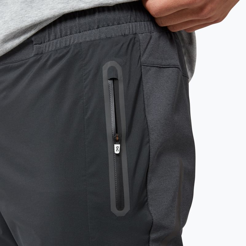 Men's On Running black running trousers 5