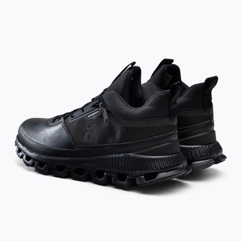 Men's On Cloud Hi Waterproof running shoes black 2899674 3
