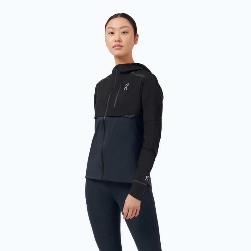 Women's On Running Weather running jacket black/navy