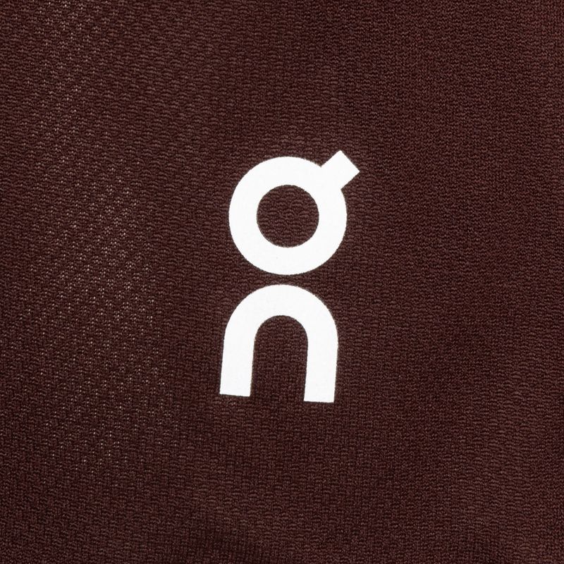Women's running shirt On Running Performance-T mulberry/spice 3