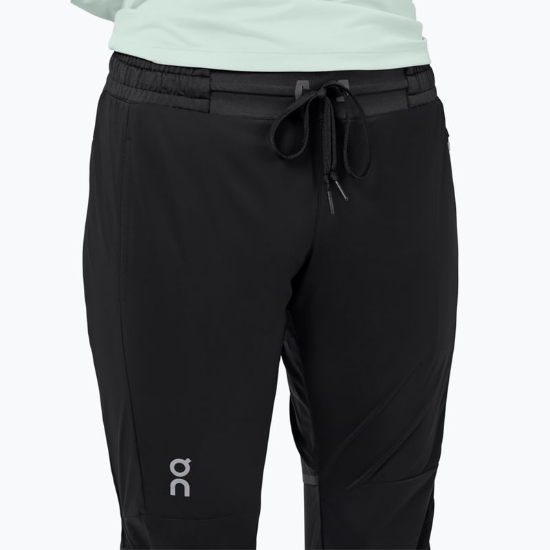 Women's running trousers On Running black 4