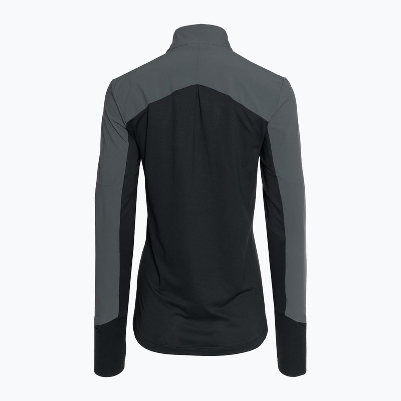 Women's On Running Trail Breaker sweatshirt dark/black 2