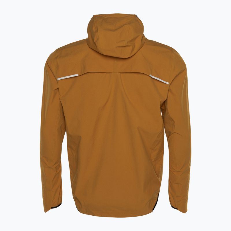 Men's On Waterproof Anorak pecan jacket 2