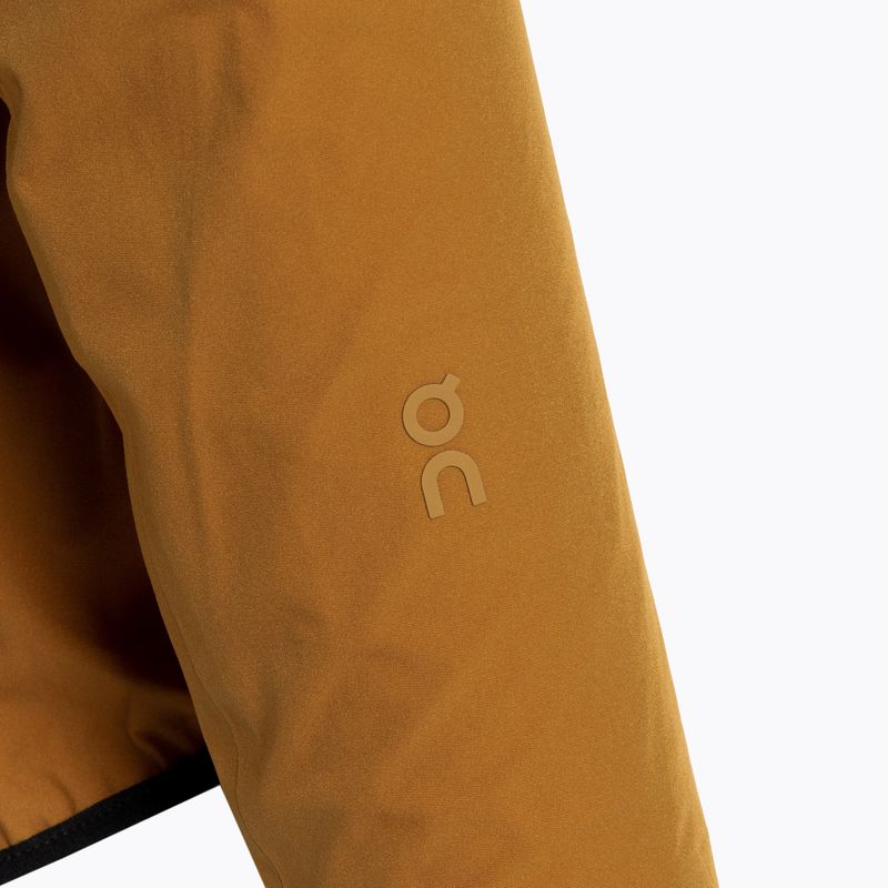 Men's On Waterproof Anorak pecan jacket 4