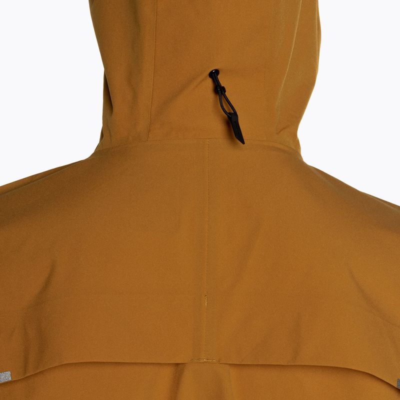 Men's On Running Waterproof Anorak pecan jacket 5