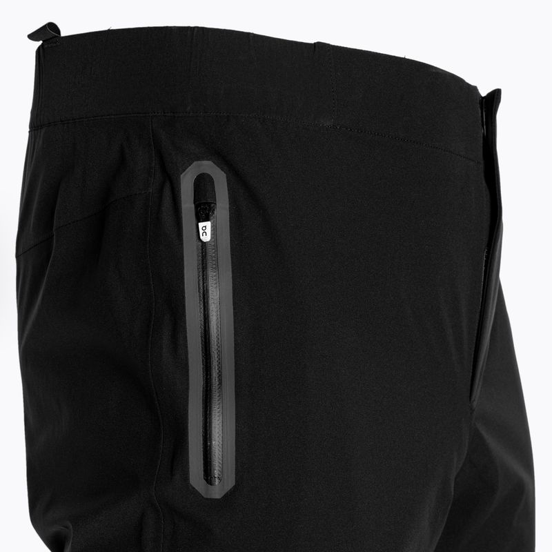 Men's On Running Waterproof trousers black/navy 3